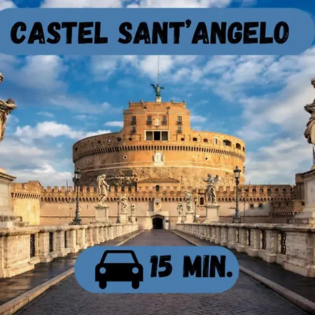 -colosseum 15 Min -trastevere, Free Wi-fi And A-c Apartmán
