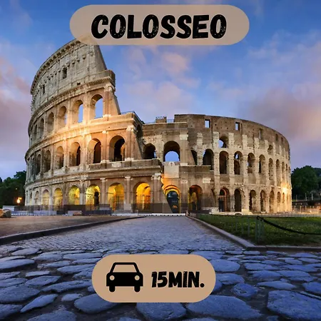 Apartman -colosseum 15 Min -trastevere, Free Wi-fi And A-c *